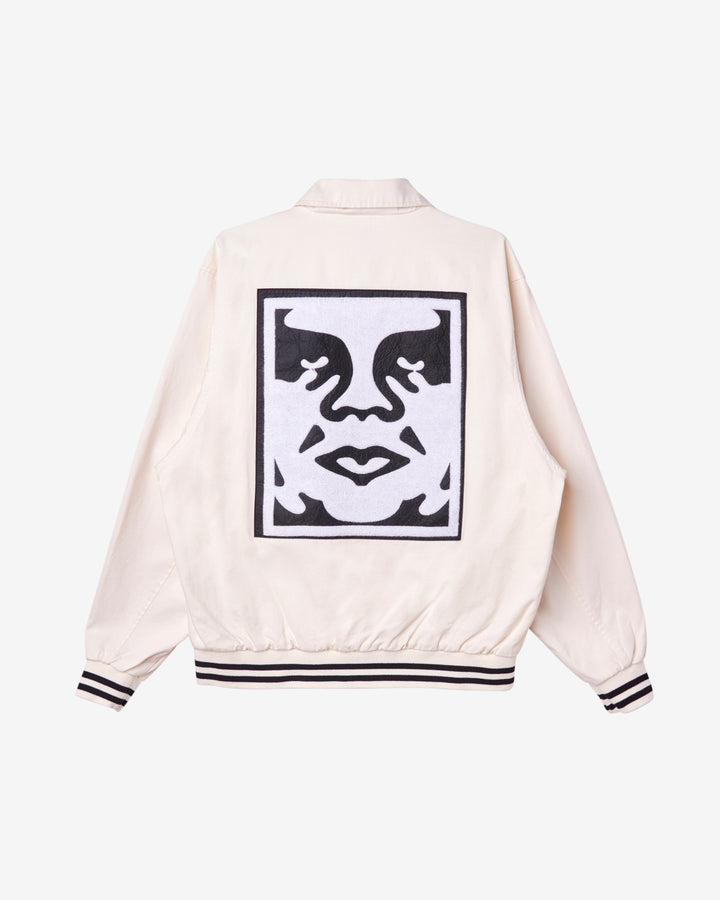 ICON FACE VARSITY UNBLEACHED
