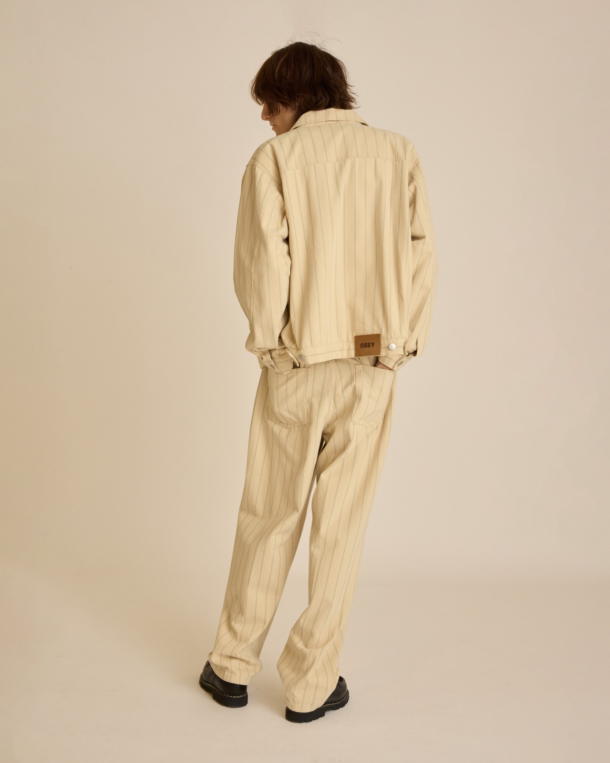 STRIPE ZIP JACKET (zoomed)