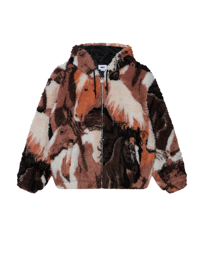 HORSES SHERPA JACKET