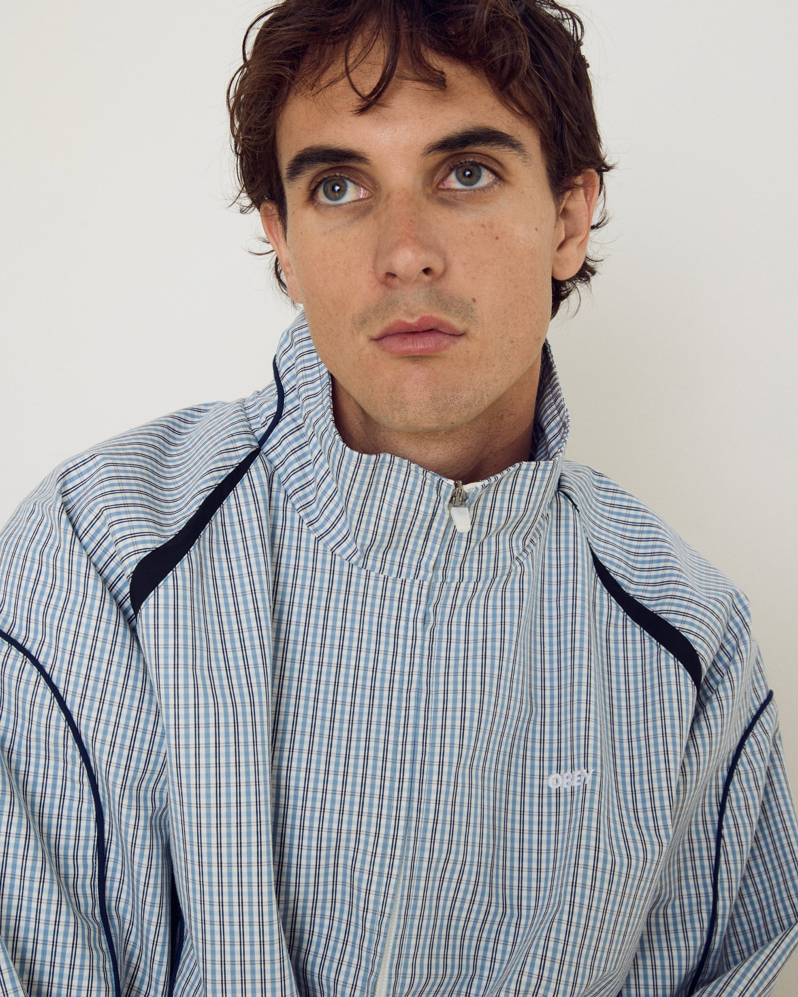 obey practice windbreaker plaid multi (zoomed)