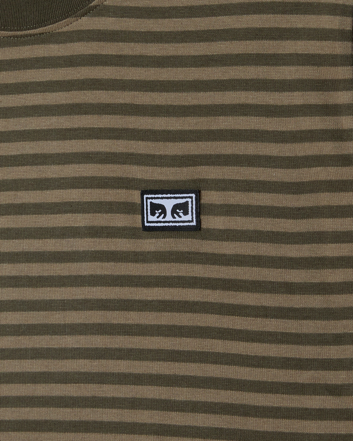 EST. WORKS EYES LS STRIPE SHIRT