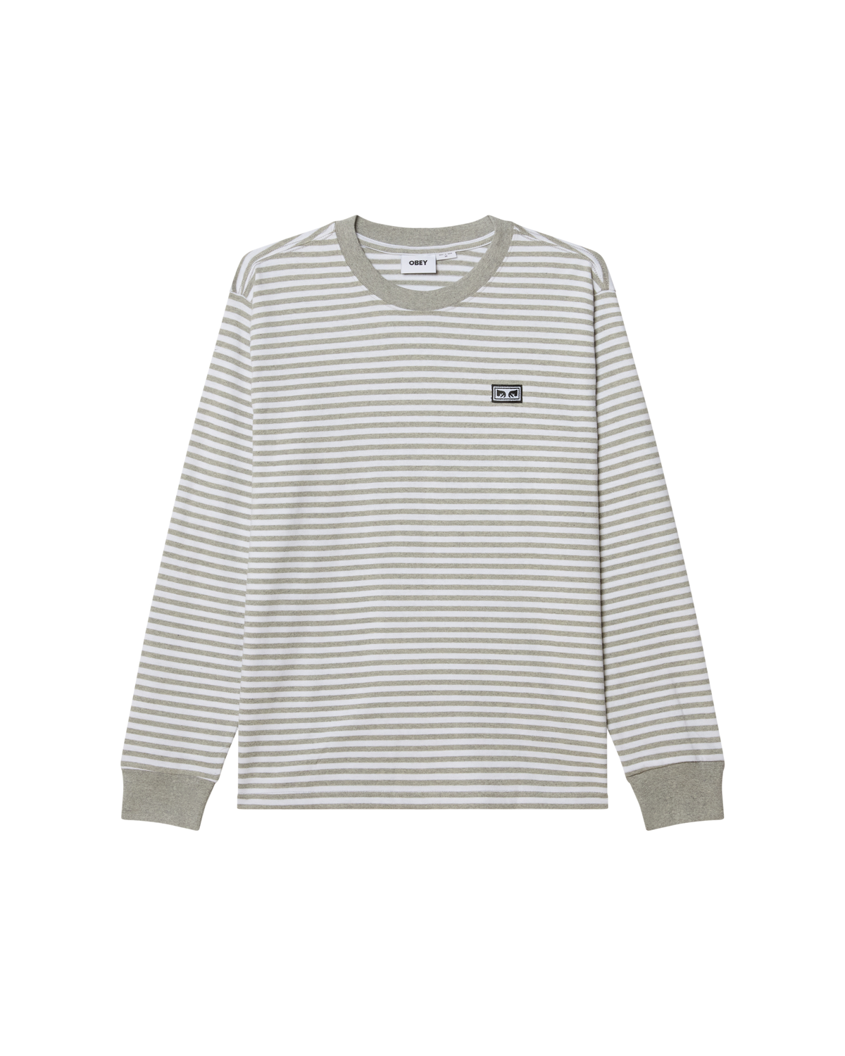 EST. WORKS EYES LS STRIPE SHIRT