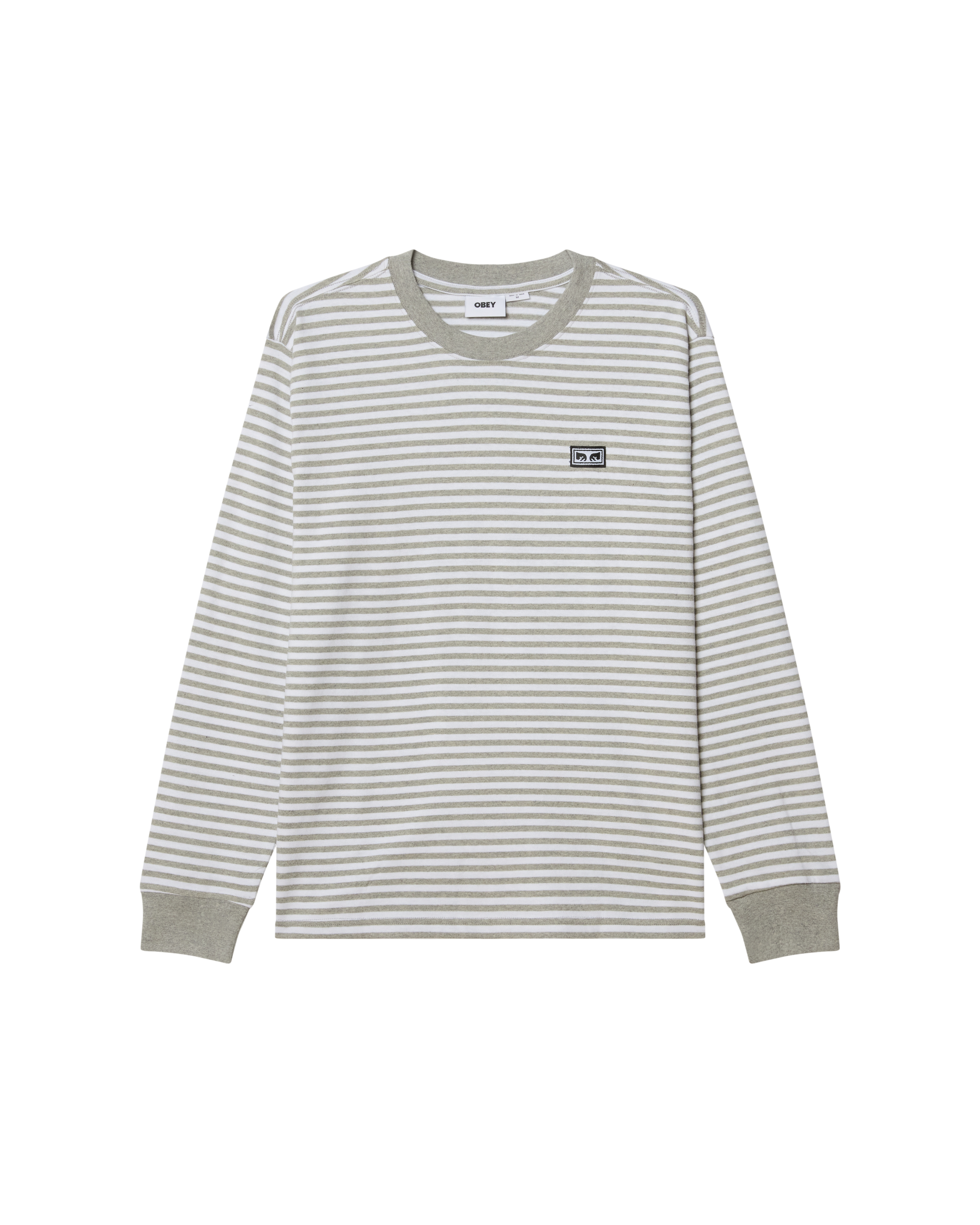 EST. WORKS EYES LS STRIPE SHIRT (zoomed)