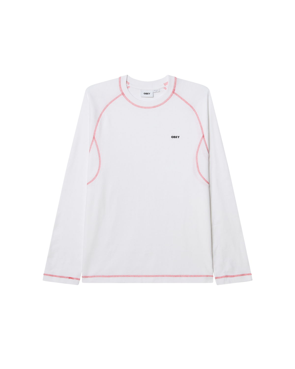 AARON CONTRAST STITCH LS SHIRT