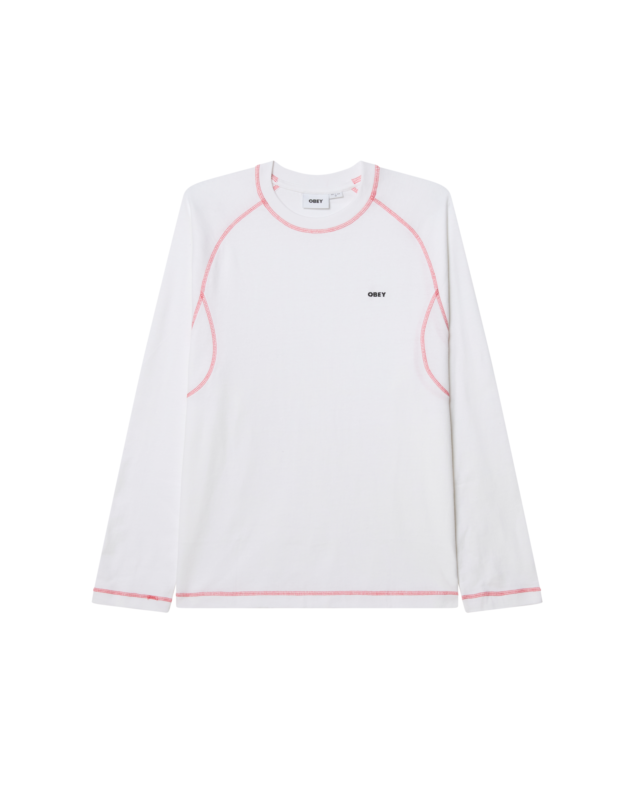 AARON CONTRAST STITCH LS SHIRT (zoomed)