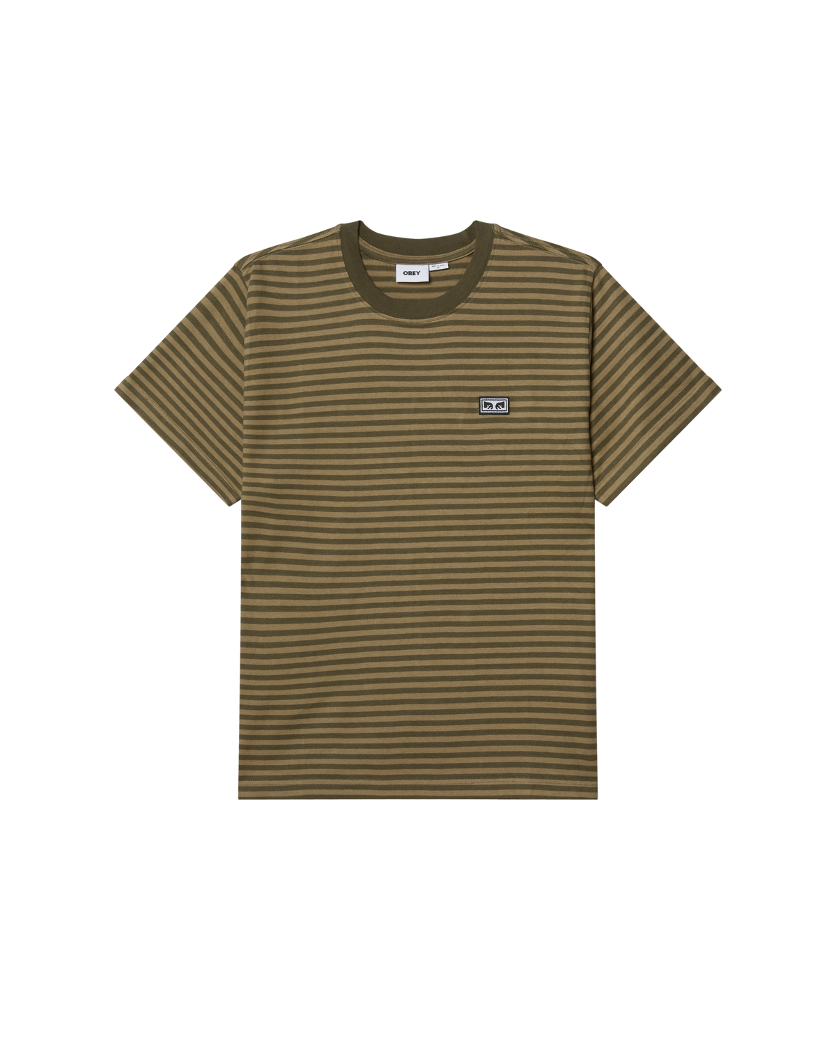 EST. WORKS EYES STRIPE T-SHIRT
