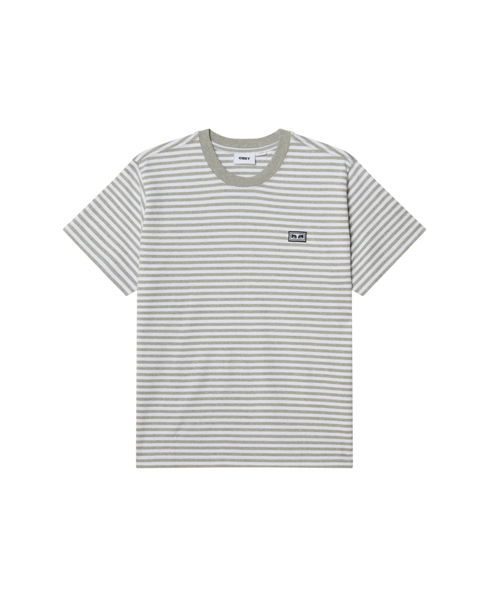 EST. WORKS EYES STRIPE T-SHIRT