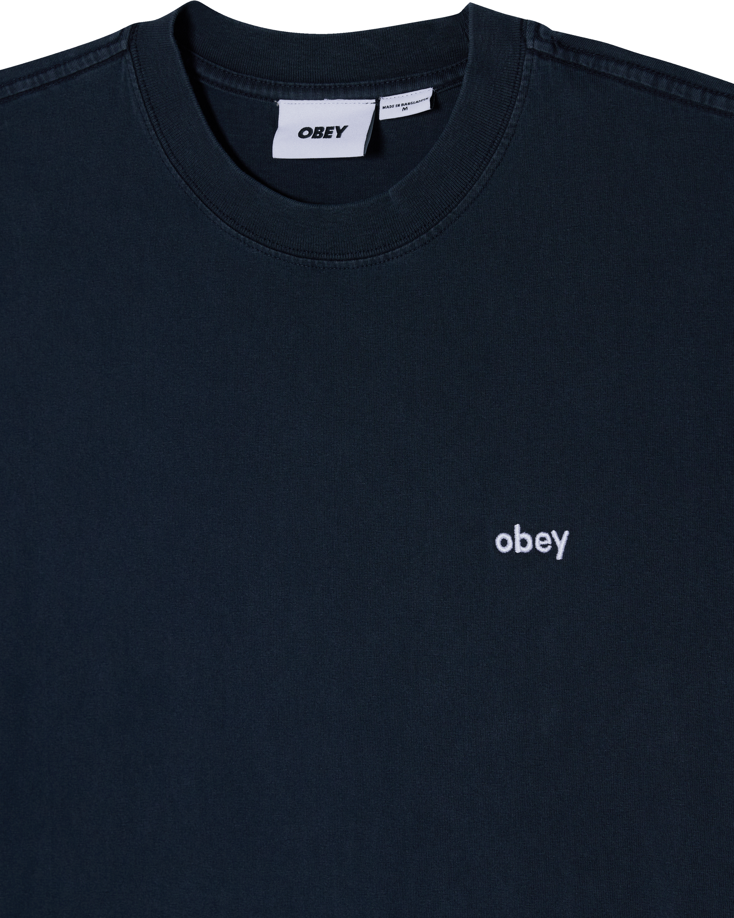 obey-lowercase-pigment-t-shirt-pigment-dark-sapphire (zoomed)