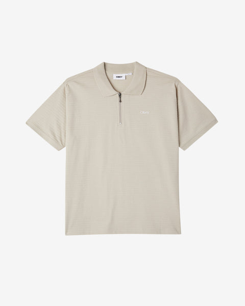 ESCAPE ZIP POLO | OBEY Clothing