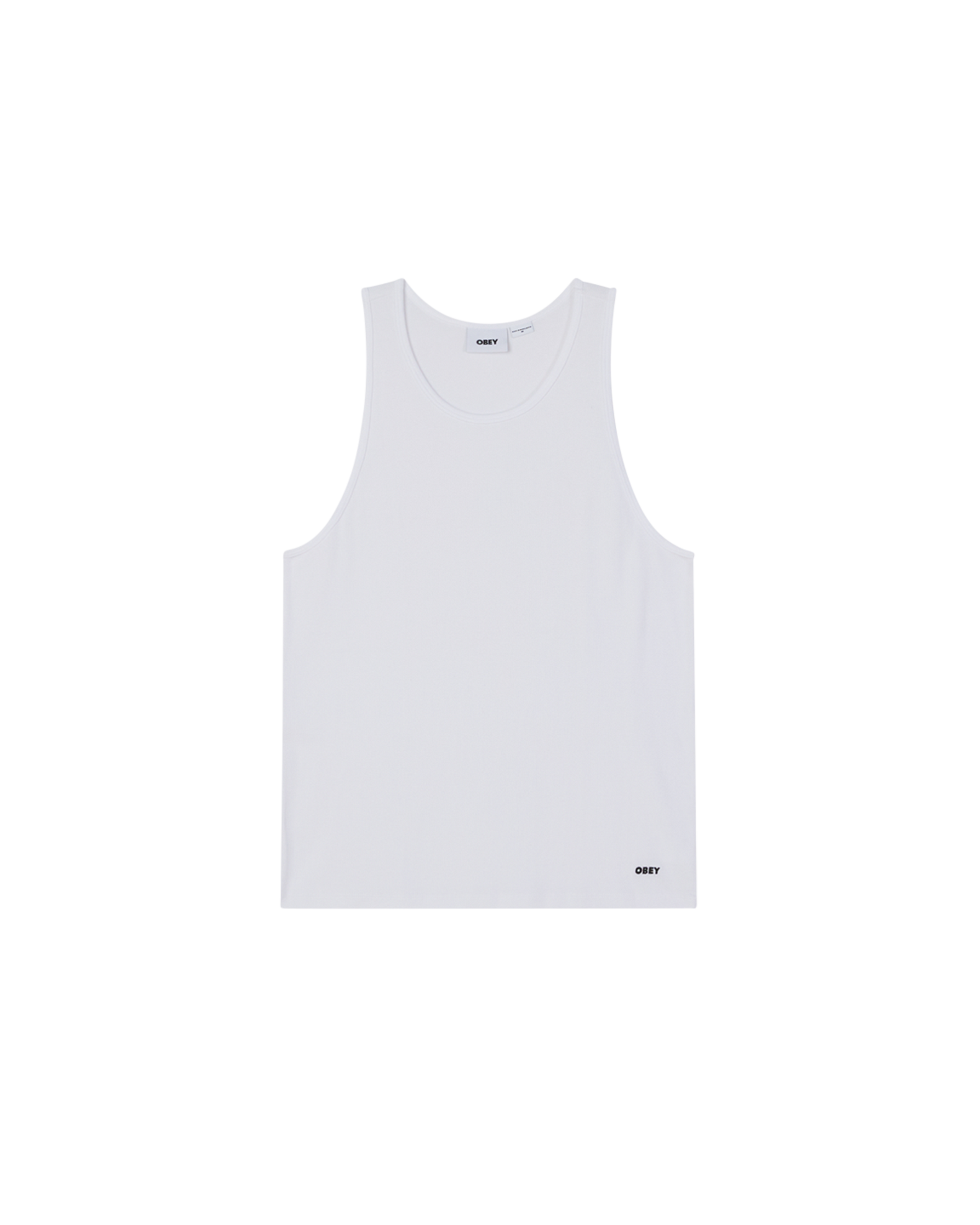 obey standard rib tank 2 pack white (zoomed)