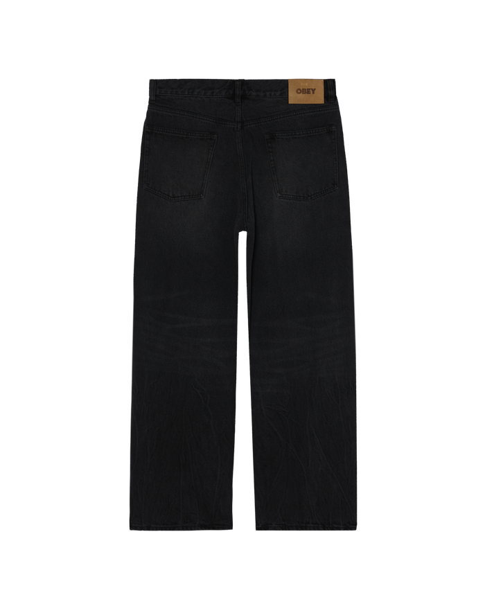 obey-classic-baggy-denim-heavy-vintage-black - alternate view