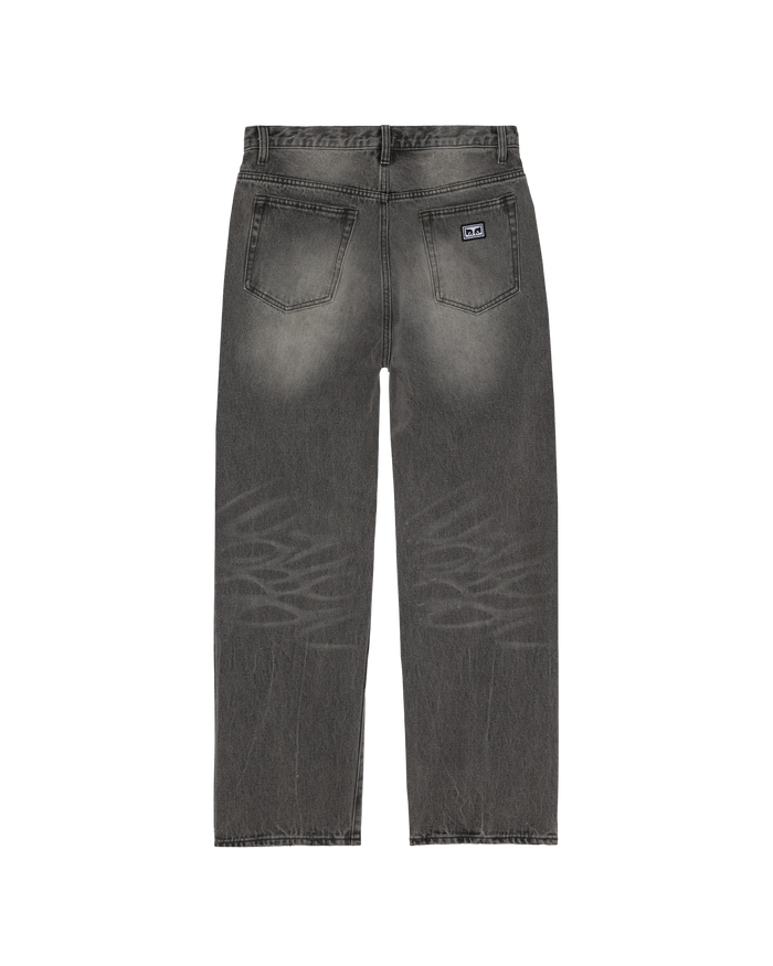 obey-boxcar-straight-leg-denim-archive-grey - alternate view