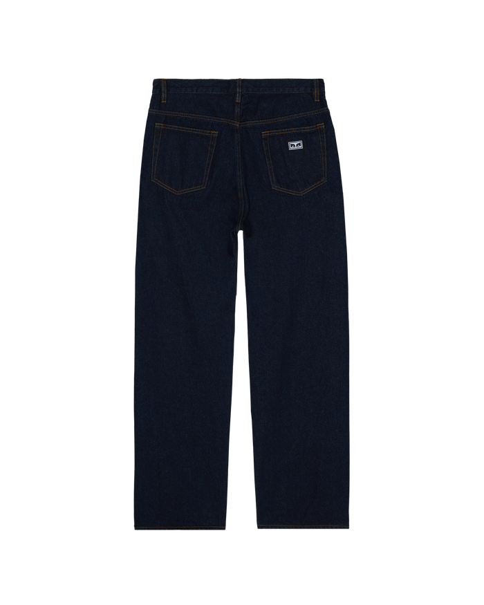 obey-boxcar-straight-leg-denim-rinse-indigo - alternate view