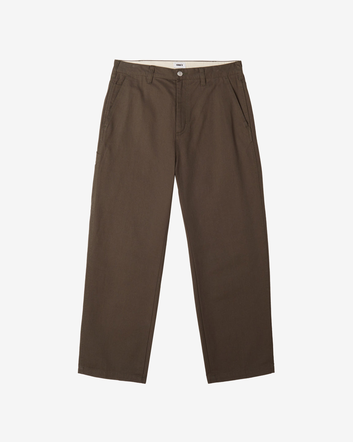 obey hardwork carpenter pant olive branch