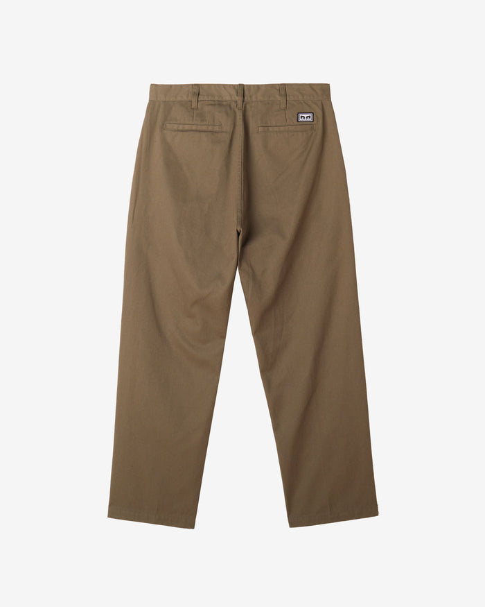 obey hardwork work pant smokey olive