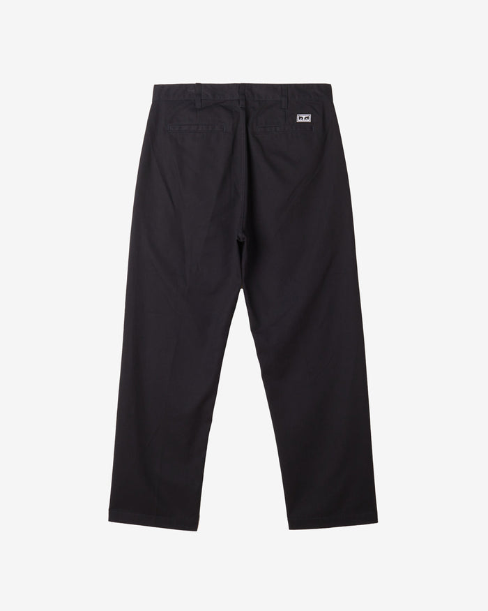 obey hardwork work pant black - alternate view