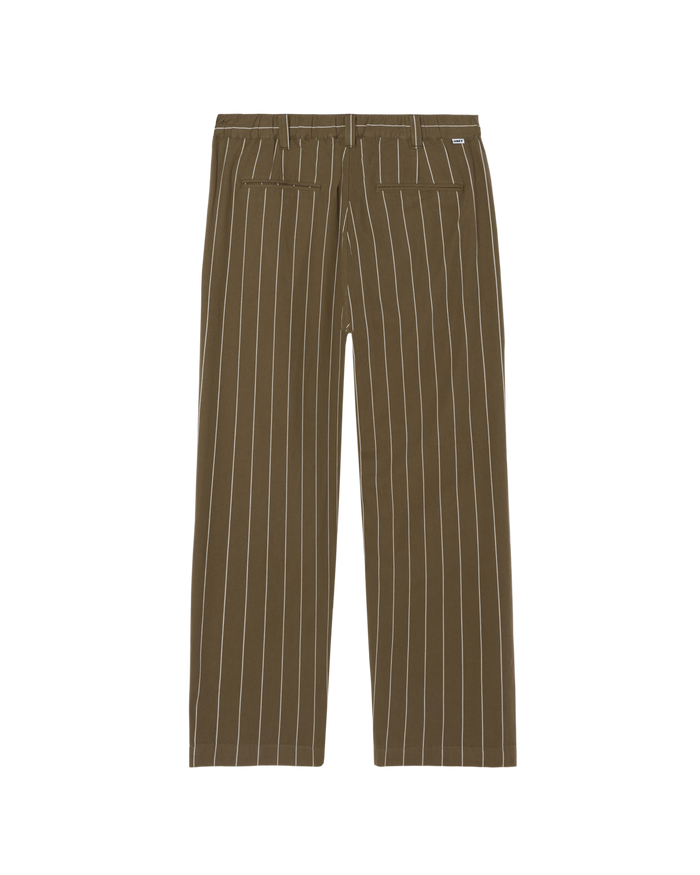 obey-foster-pleated-stripe-pant-canteen-multi - alternate view