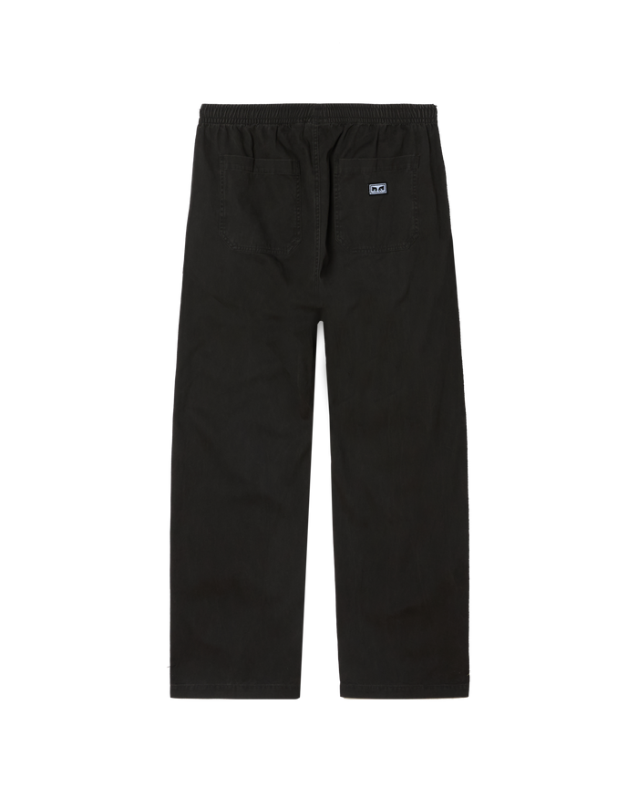 obey-theo-easy-pant-black-faded-wash - alternate view