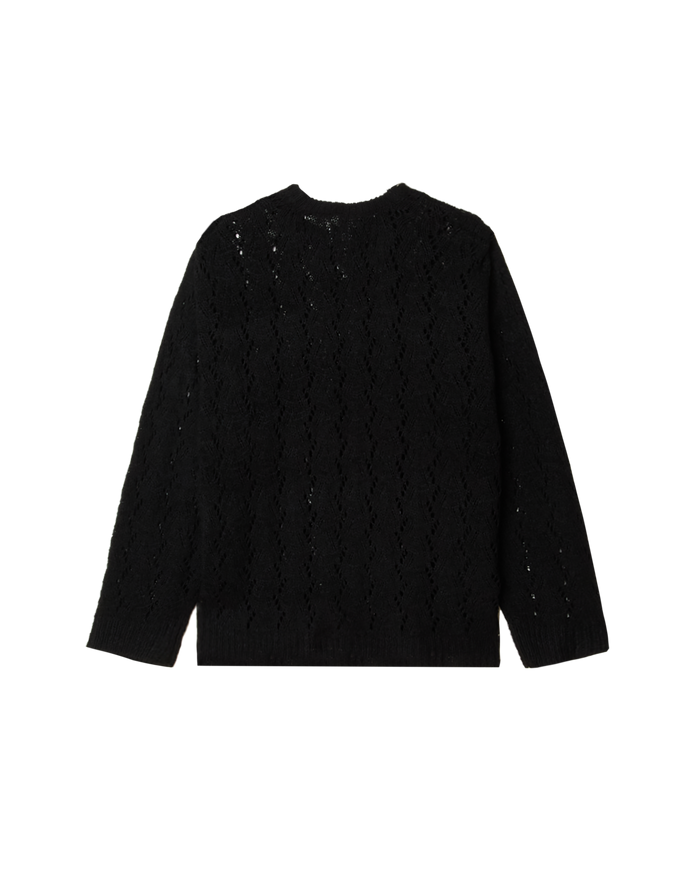 obey shimoda sweater digital black - alternate view