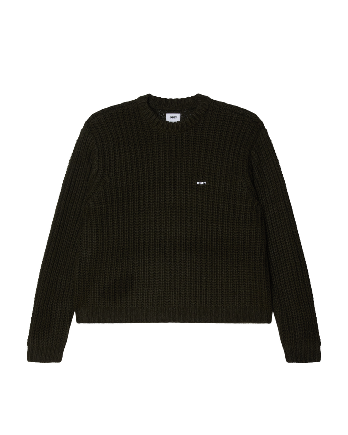 OBEY BOLD CHUNKY SWEATER