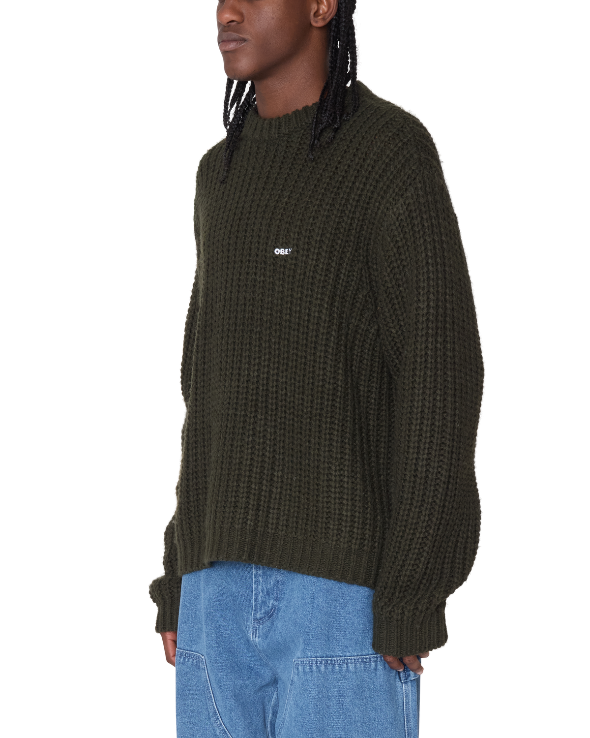 OBEY BOLD CHUNKY SWEATER