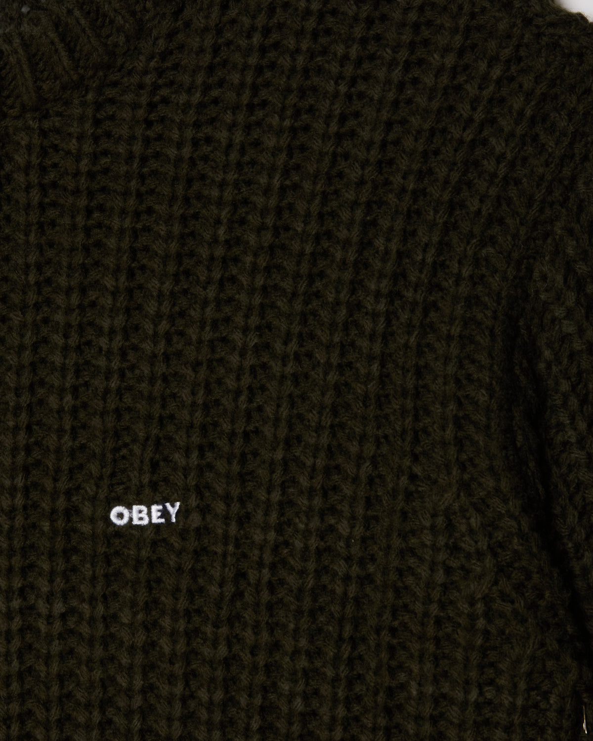 OBEY BOLD CHUNKY SWEATER