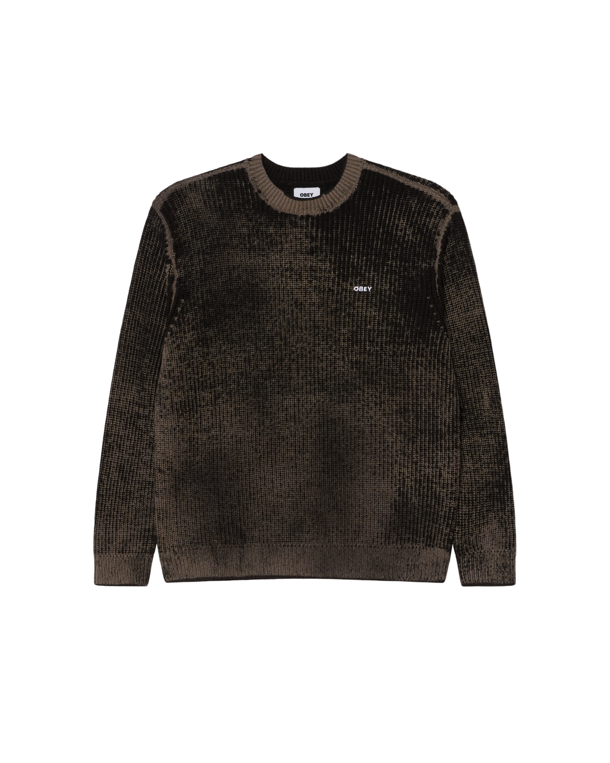 OBEY SPRAY EFFECT SWEATER (zoomed)