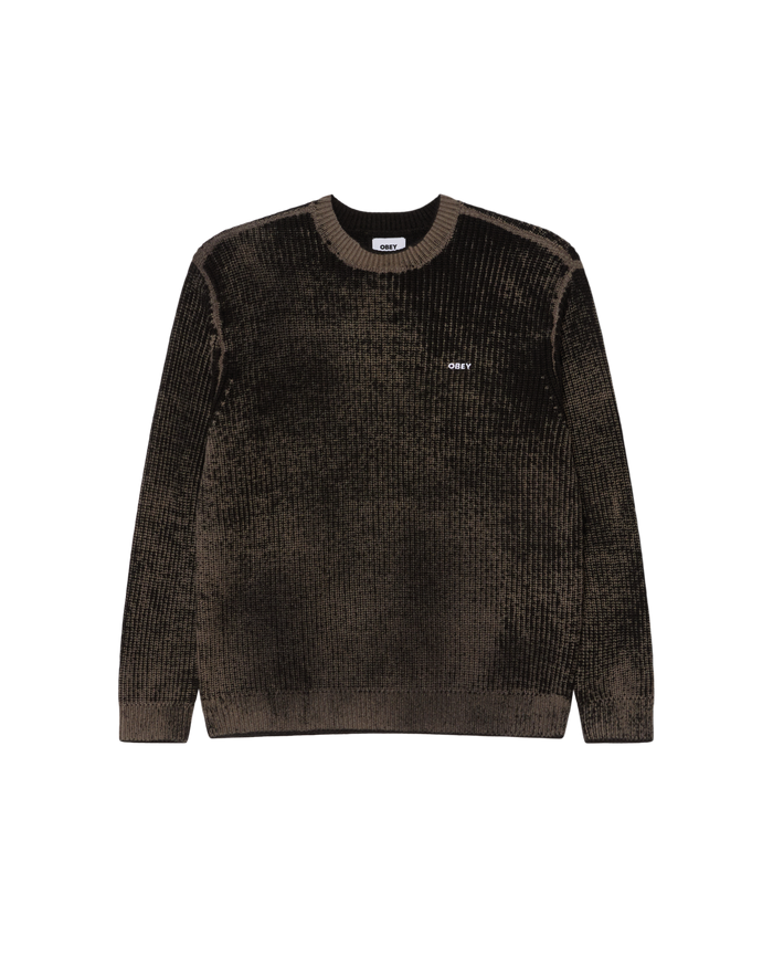 OBEY SPRAY EFFECT SWEATER
