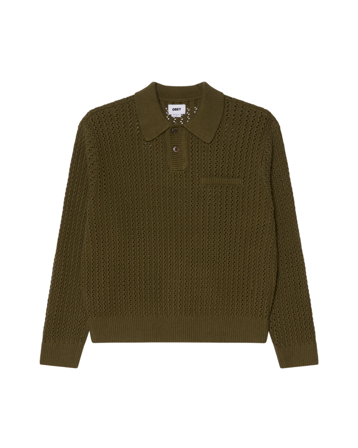 DUANE POLO SWEATER