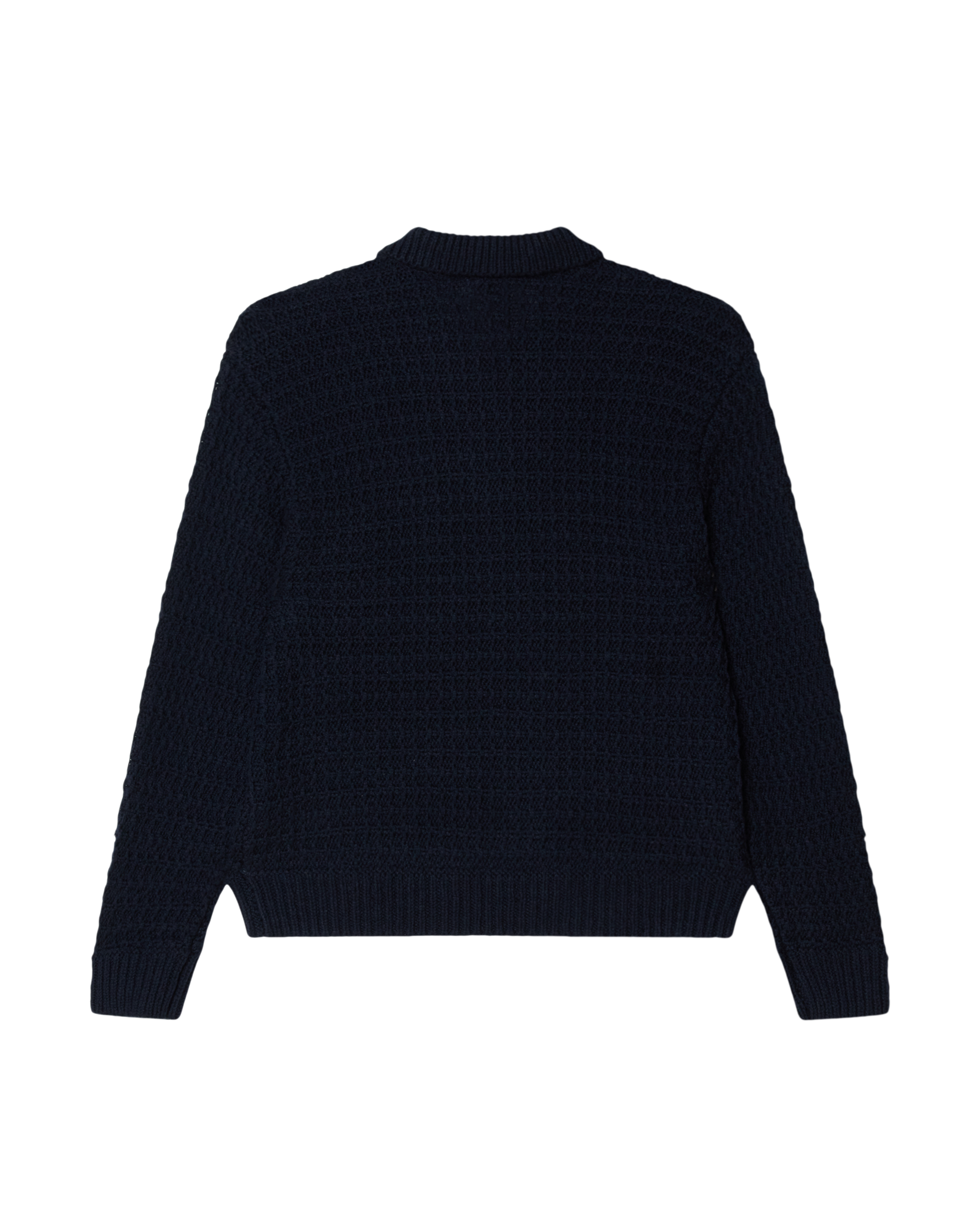 TEXTURED RUGBY POLO (zoomed)