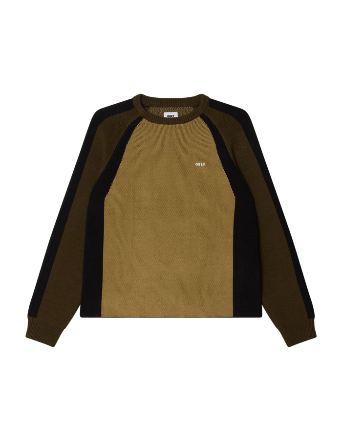 RAGLAN CREW NECK SWEATER