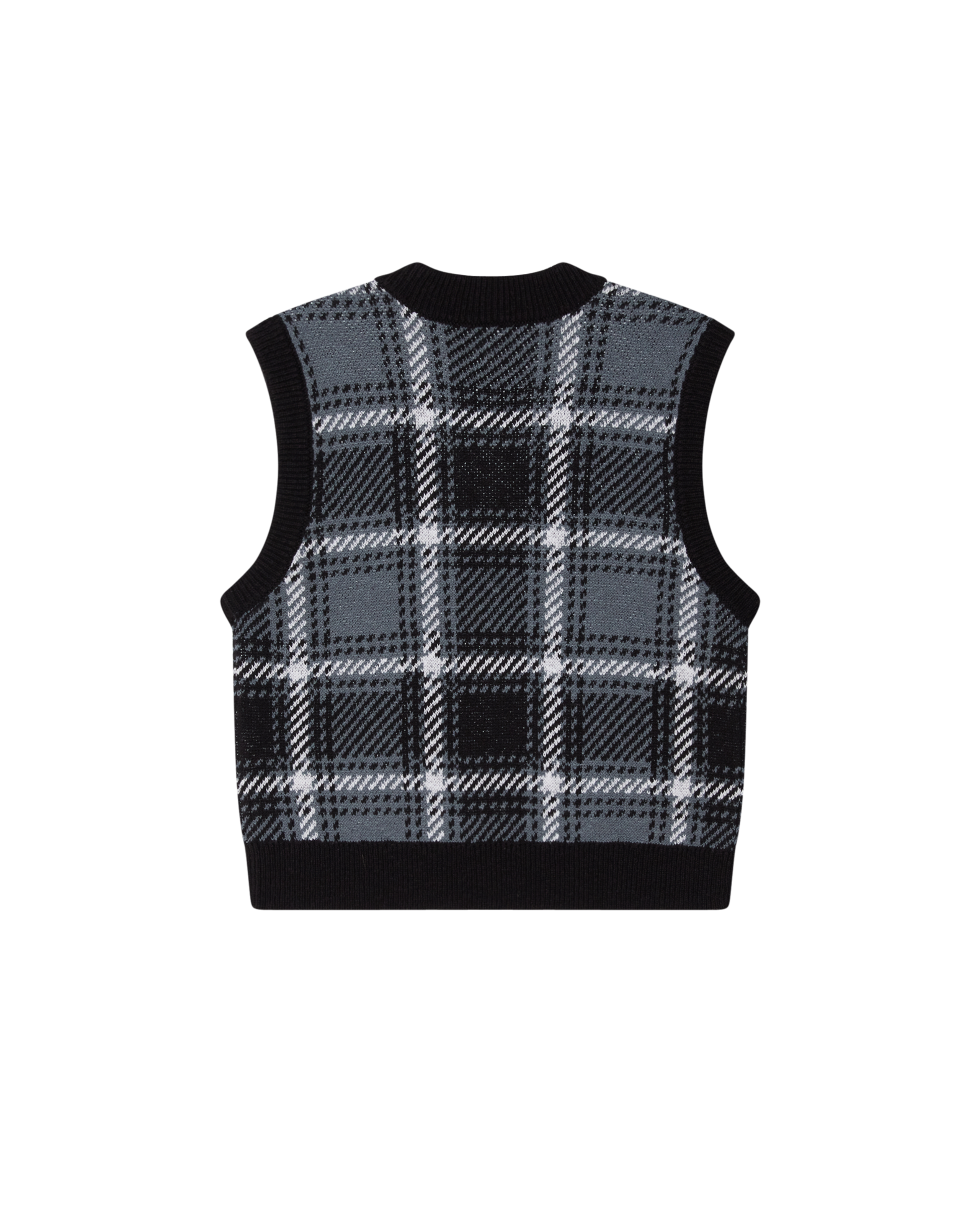 AVON PLAID VEST (zoomed)
