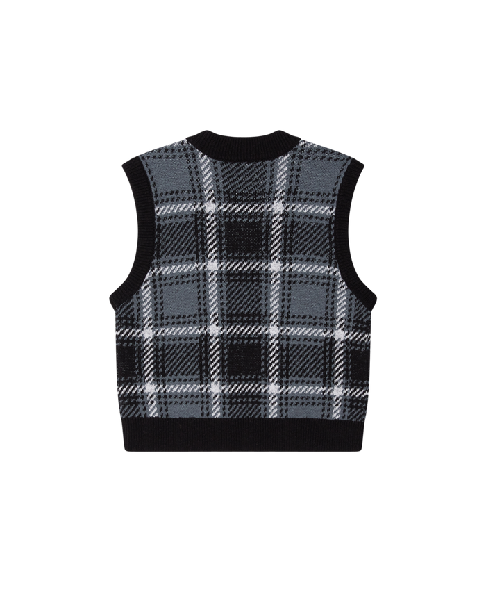 AVON PLAID VEST - alternate view