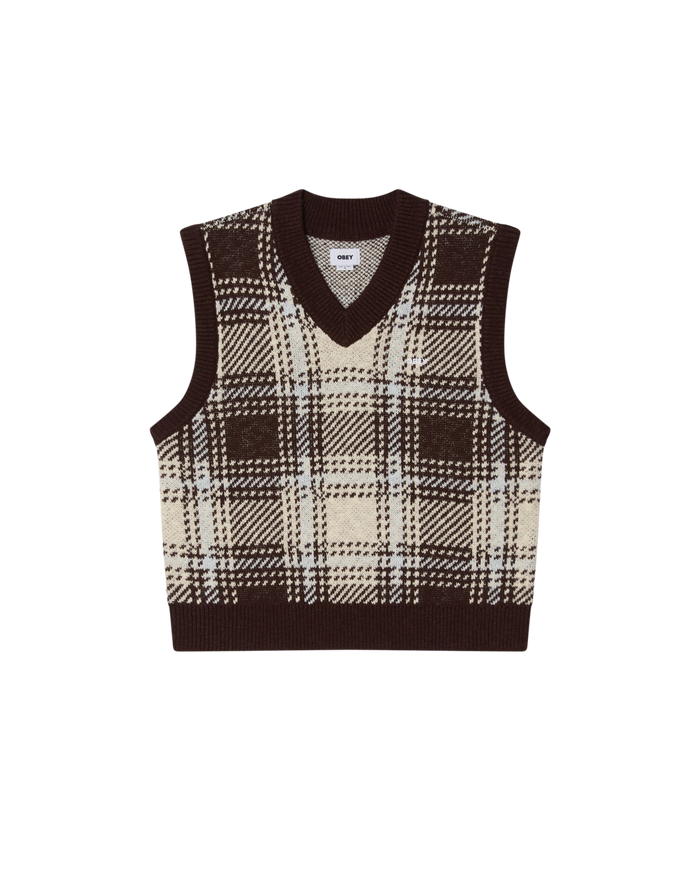 AVON PLAID VEST