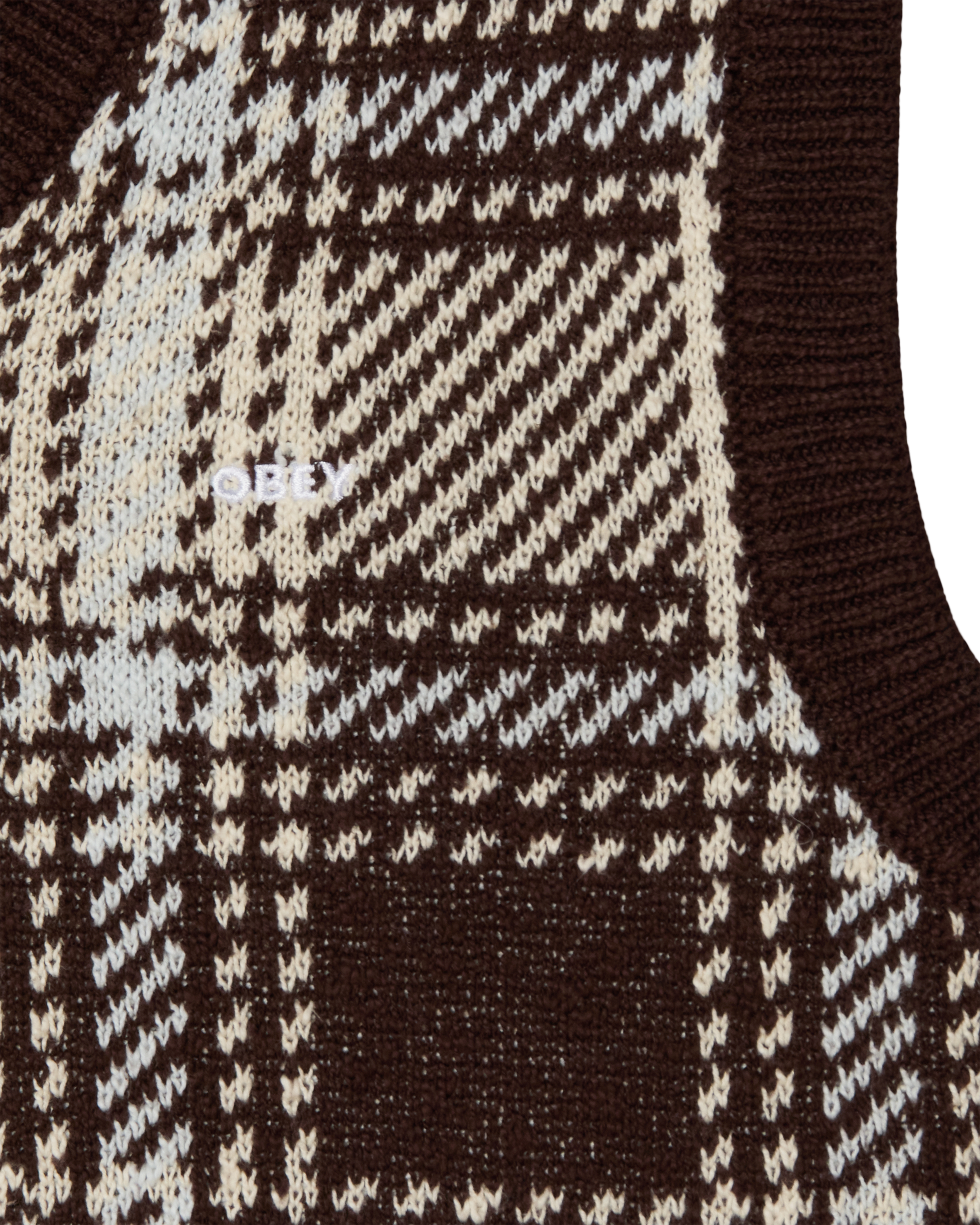 AVON PLAID VEST (zoomed)