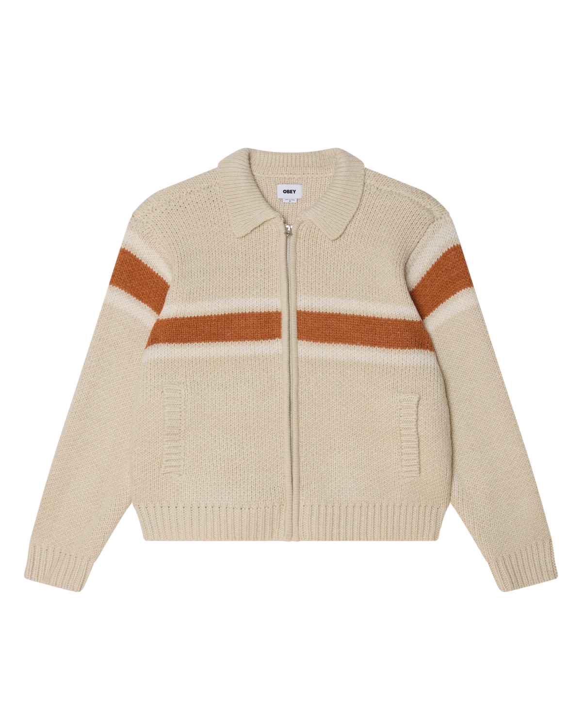 BERNARD ZIP UP SWEATER