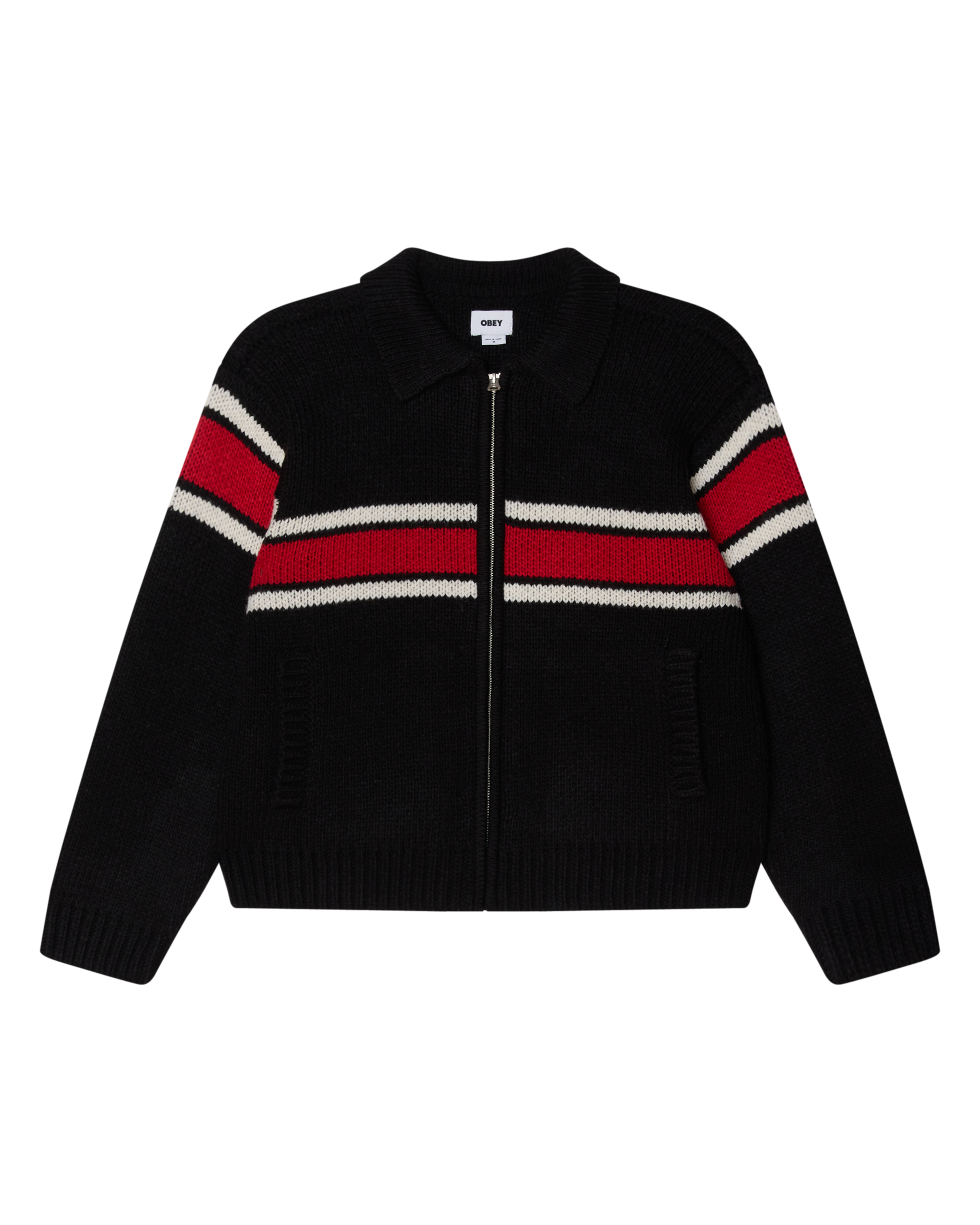 BERNARD ZIP UP SWEATER (zoomed)