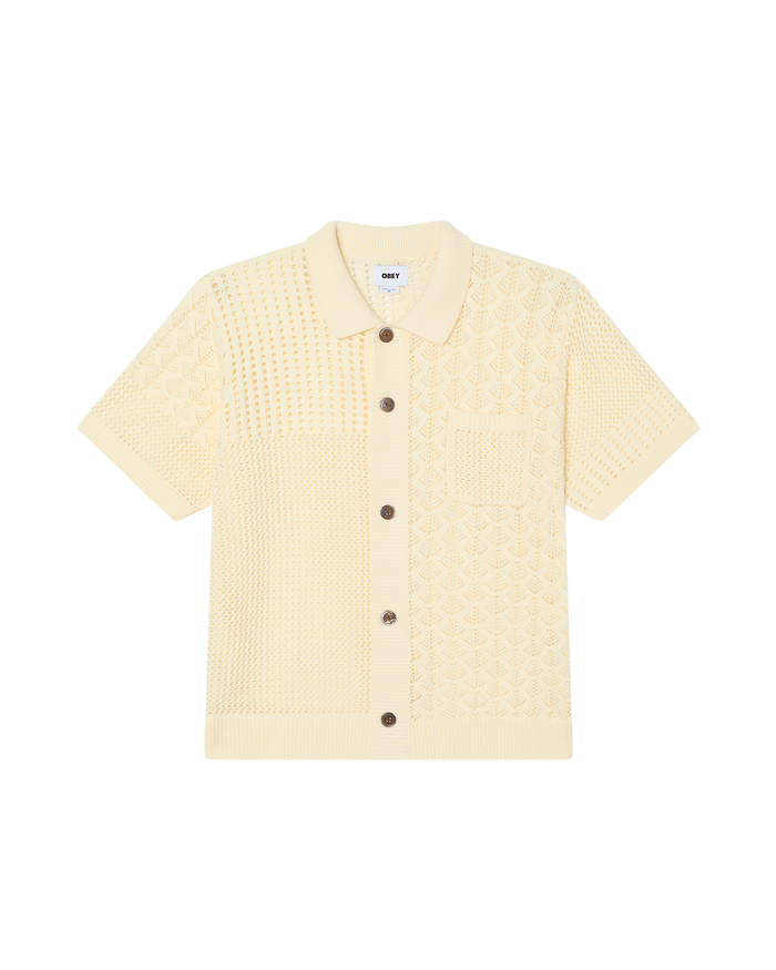 obey preston sweater shirt natural