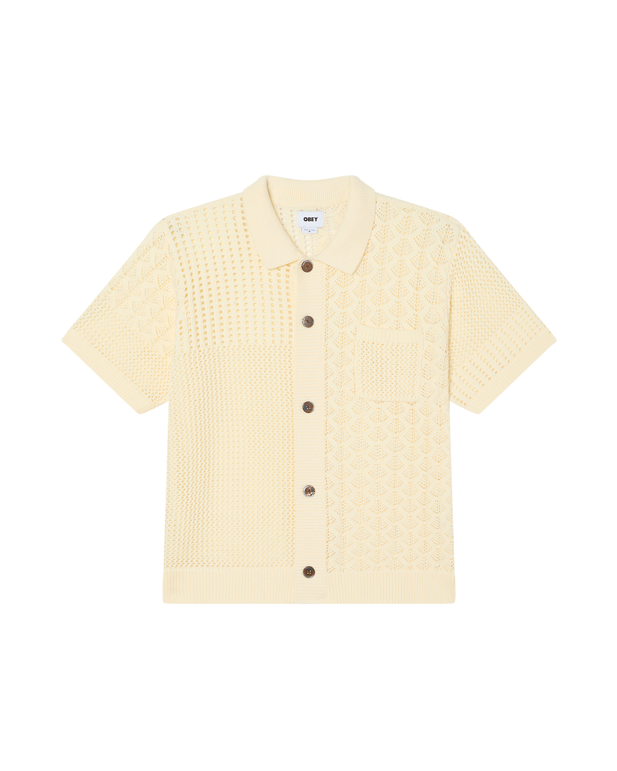 obey preston sweater shirt natural