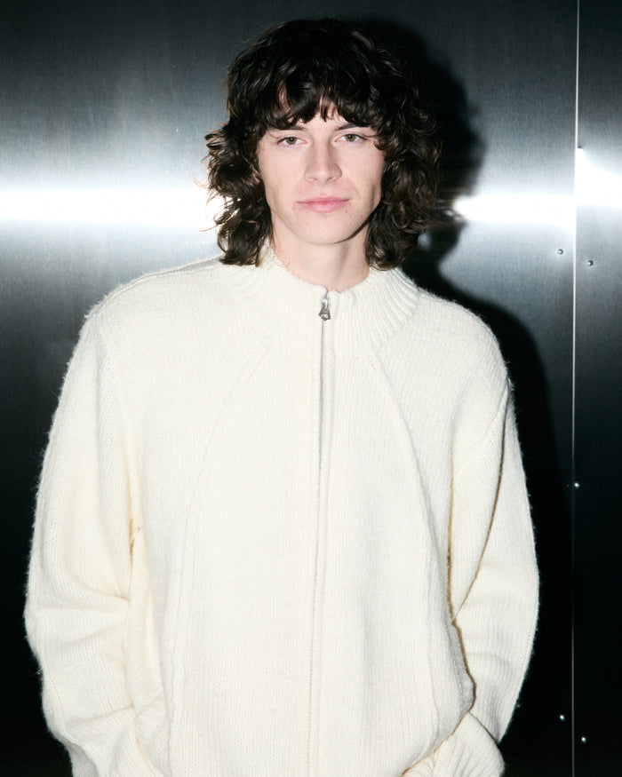 RYO ZIP UP CARDIGAN - alternate view
