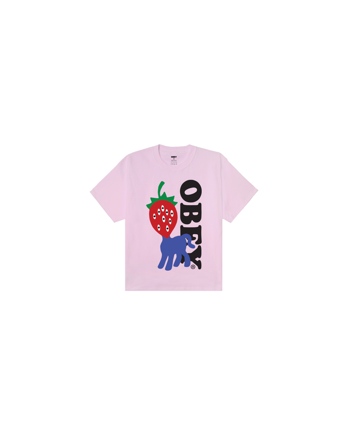 KIDS OBEY STRAWBERRY T-SHIRT