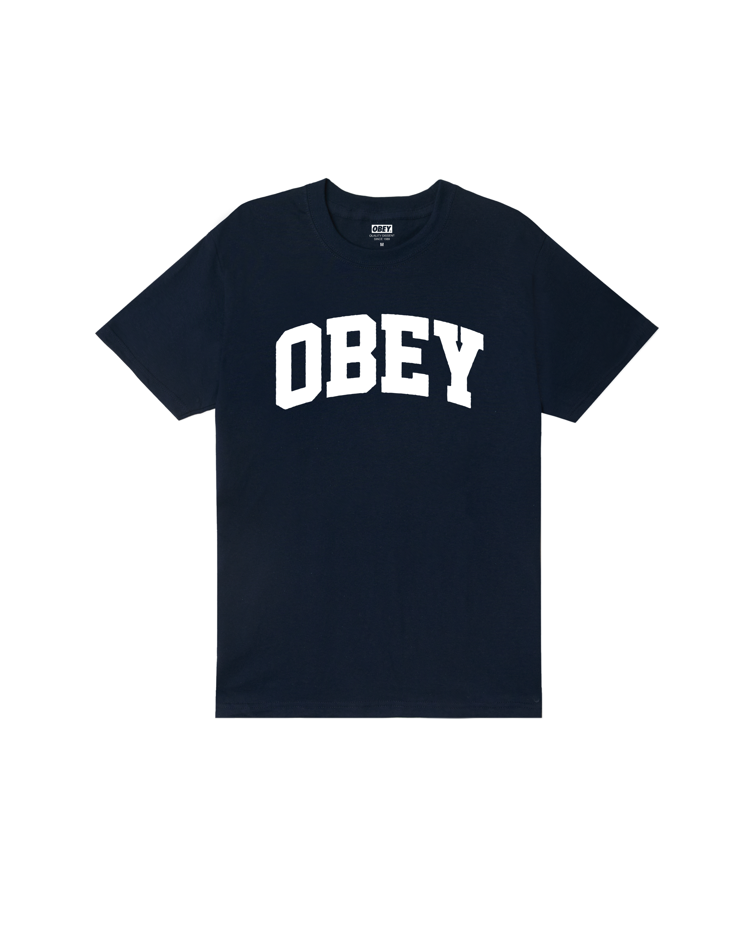 obey-collegiate-standard-t-shirt-navy (zoomed)