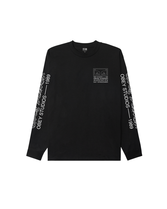 obey-design-services-classic-ls-t-shirt-black - alternate view