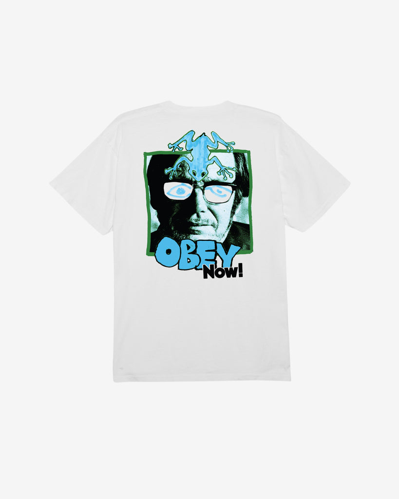 OBEY NOW! PIGMENT T-SHIRT PIGMENT VINTAGE WHITE | OBEY Clothing