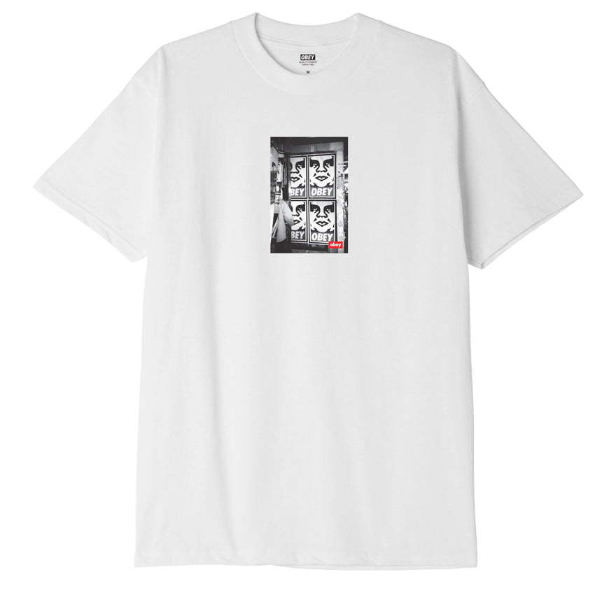 OBEY ICON PHOTO CLASSIC T-SHIRT WHITE | OBEY Clothing