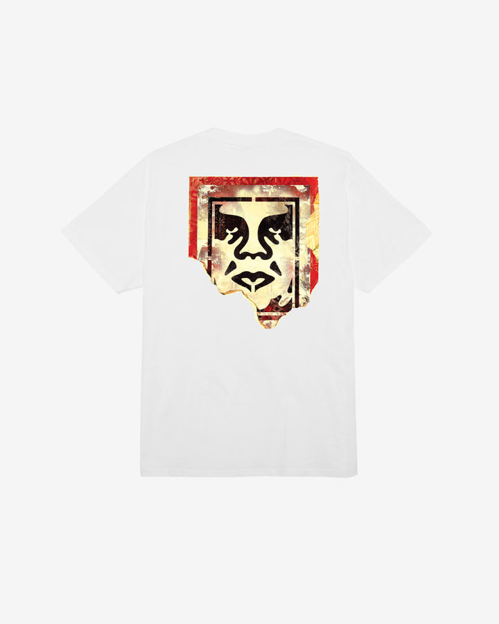 RIPPED ICON CLASSIC T-SHIRT WHITE