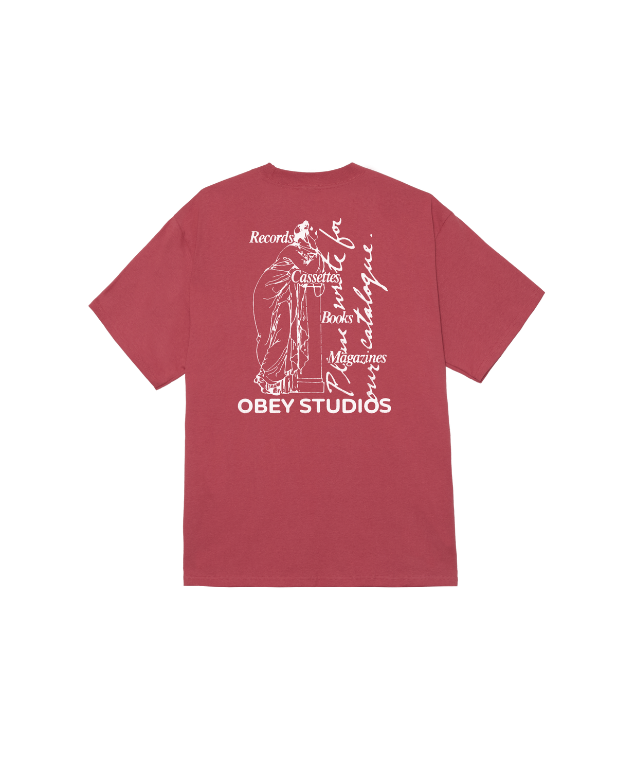 OBEY STUDIOS CATALOGUE CLASSIC T-SHIRT