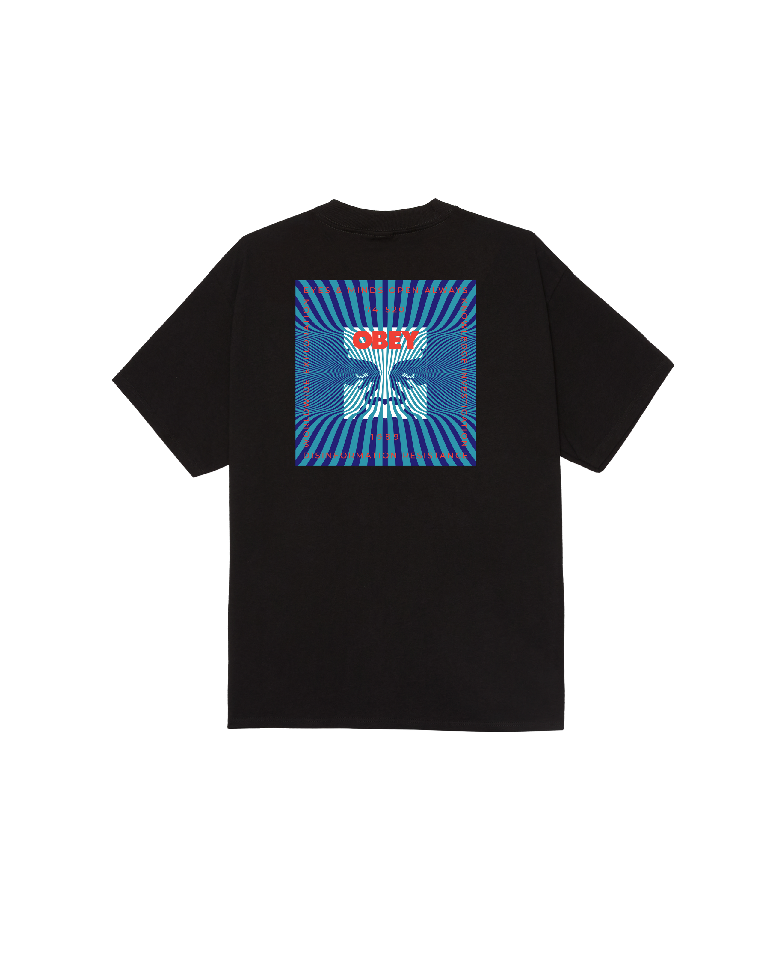 DISINFORMATION RESISTANCE CLASSIC T-SHIRT (zoomed)