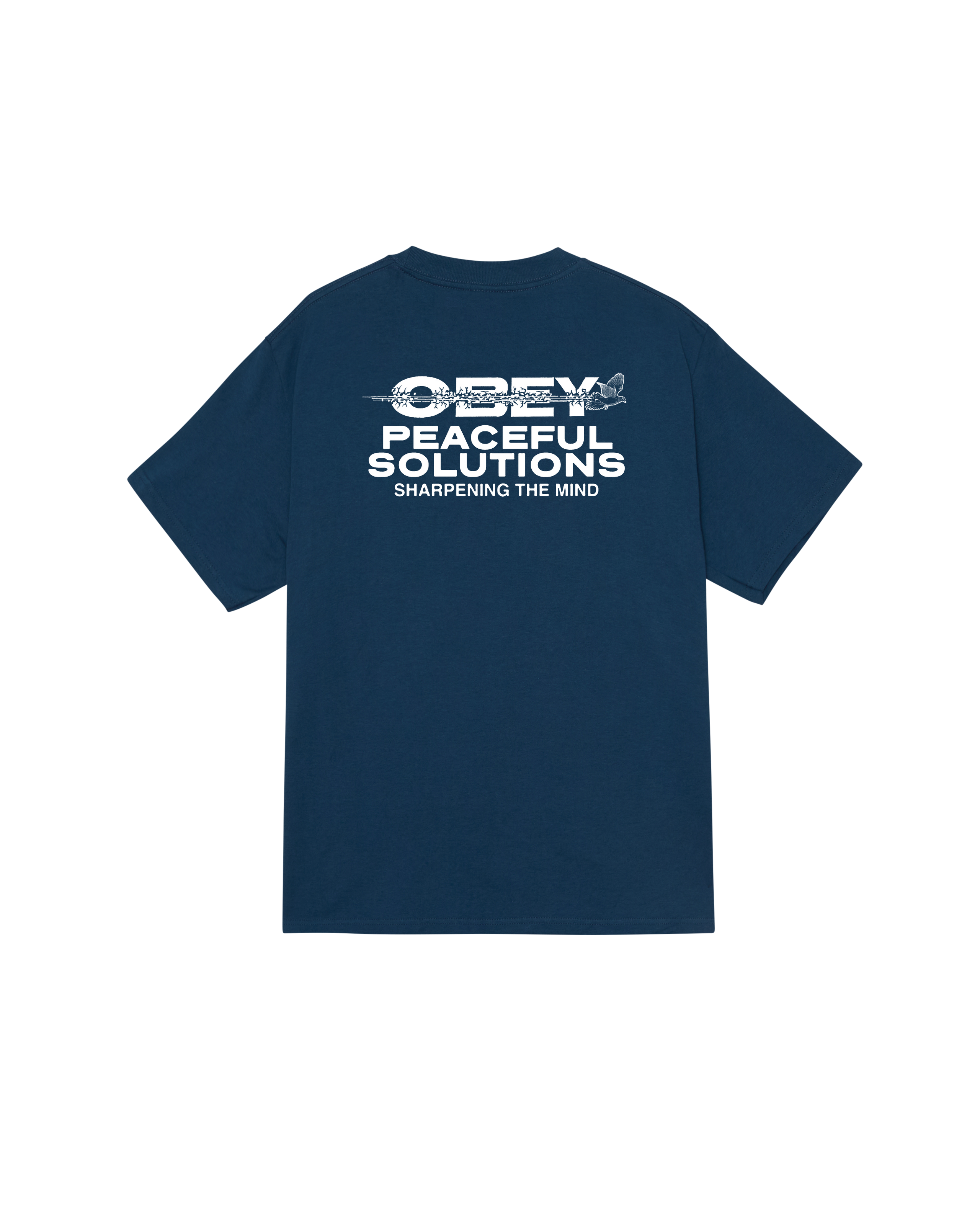 PEACEFUL SOLUTIONS CLASSIC T-SHIRT (zoomed)