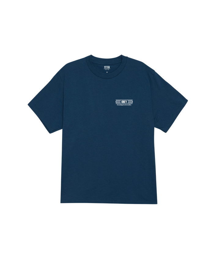 KNOWLEDGE AS AMMUNITION CLASSIC T-SHIRT - alternate view